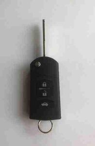 cheap 3 button mazda remote key cheap aftermarket mazda car keys